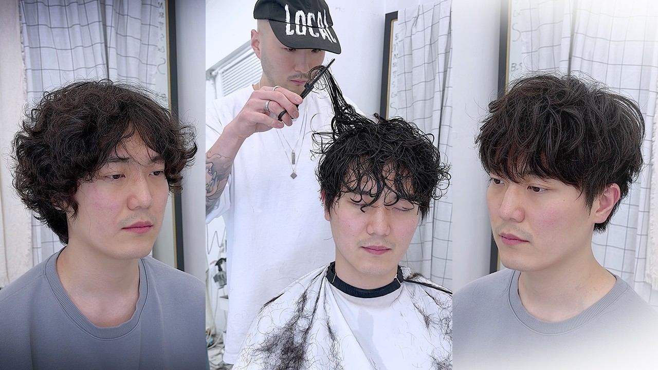 쫄깃촐깃 숱가위 사운드 ASMR Haircut No Talking