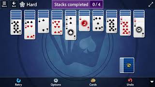 Microsoft Solitaire Collection: Spider - Hard - November 13, 2021