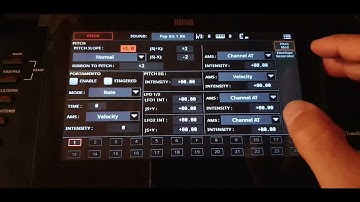 Korg Pa5x Drumkit Edit Menu full demonstration