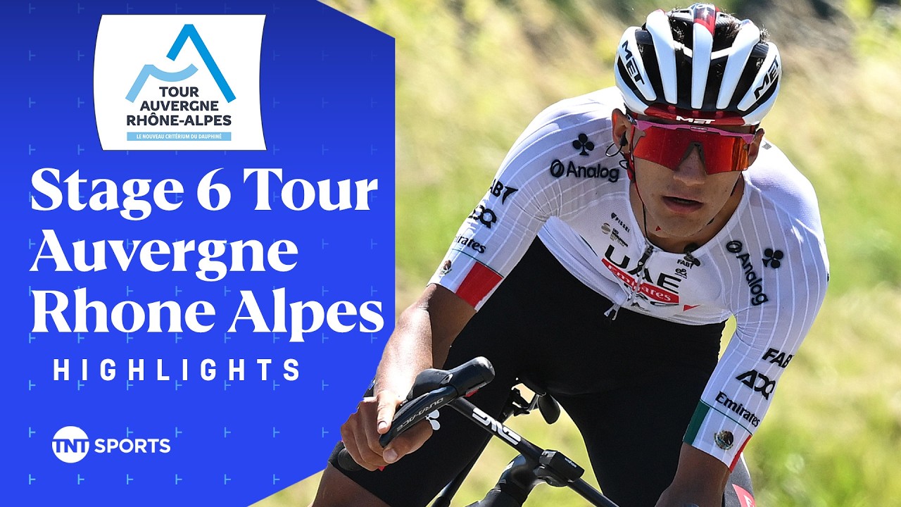 STUNNING RACE DAY! π₯ | 2026 Stage 6 Tour Auvergne Rhone Alpes Race Highlights | TNT Sports Cycling