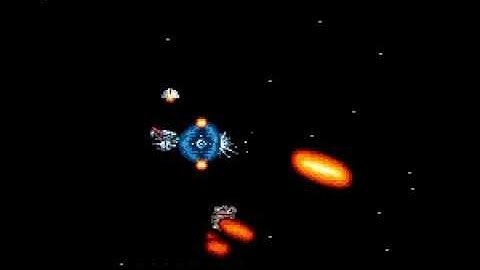 R-type 3 first boss on hard mode