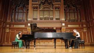 11/14 Schumann Duo plays Pianists from Saint-Saens' Carnival of the Animals