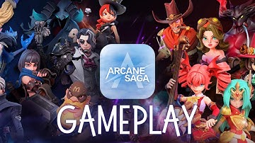 ARCANE SAGA - TURN BASED RPG GAMEPLAY (ANDROID/IOS)
