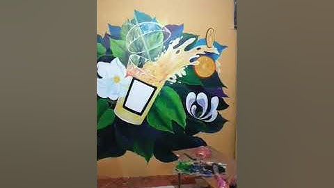 Vẽ tranh tường 3D quán Cafe, trà chanh ở Long Biên, Hà Nội – Vẽ tranh tường Hà Nội rẻ đẹp 0799110022