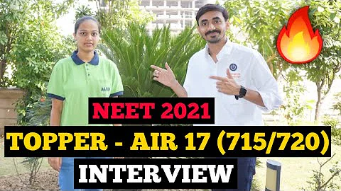 NEET Toppers 2021 | AIR - 17 (715/720) From Allen ...