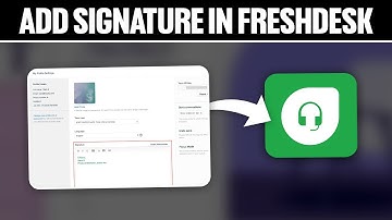 How To Add Signature in Freshdesk 2025! (Full Tutorial)