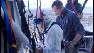 99-year-old's abseiling record