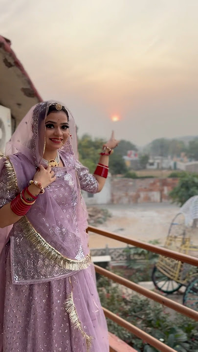 कंठी पर मोर बोले - Kanthi par mor Bole 💃 #shorts #marwadisong