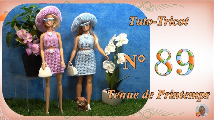 Vêtements de Barbie toujours avec de la récup ! + tuto - Bienvenue chez  Crealoutre !