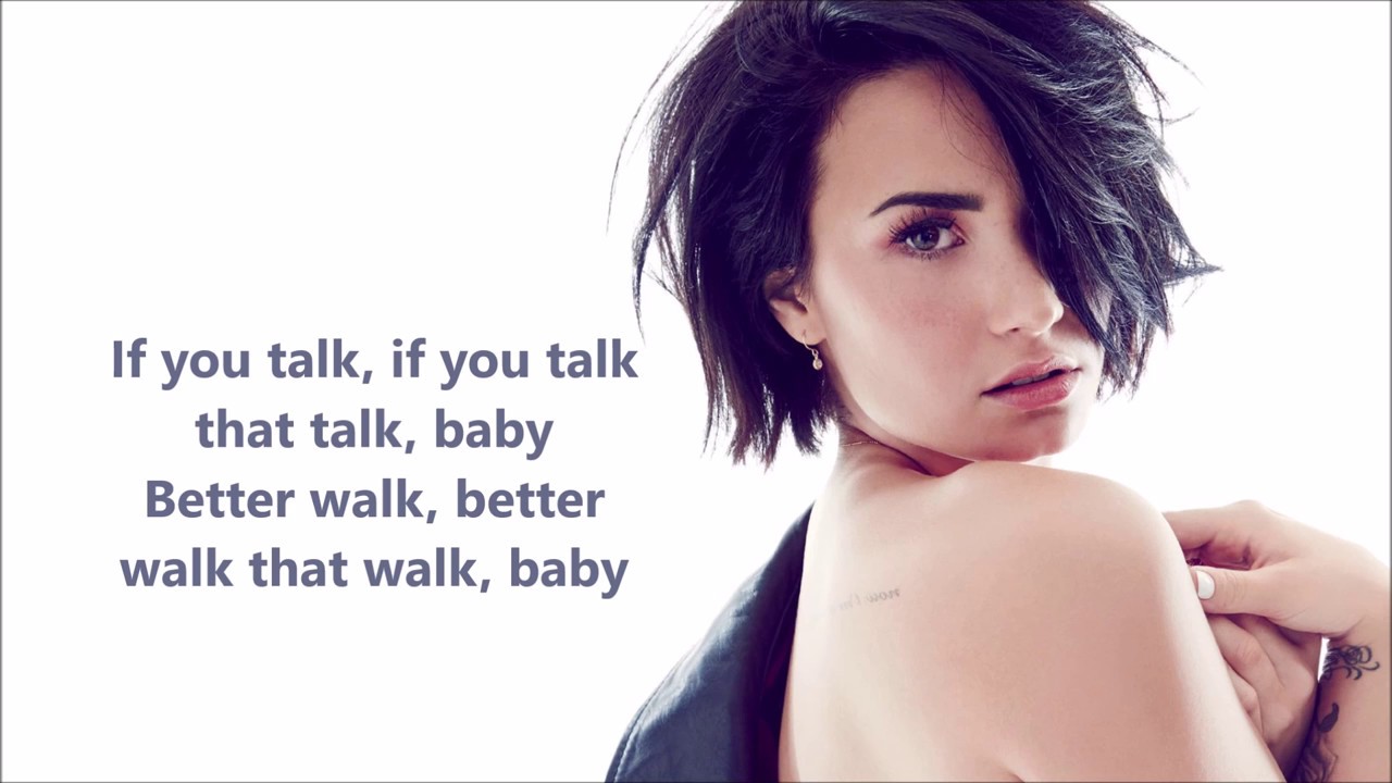 Demi Lovato - Sorry Not Sorry lyrics - YouTube