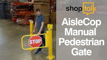 AisleCop Manual Gate Demonstration