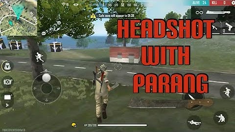 Headshot With Parang  para SAMSUNG A3,A5,A6,A7,J2,J5,J7,S5,S6,S7,S9,A10,A20,A30,A50,A70 // FREEFIRE
