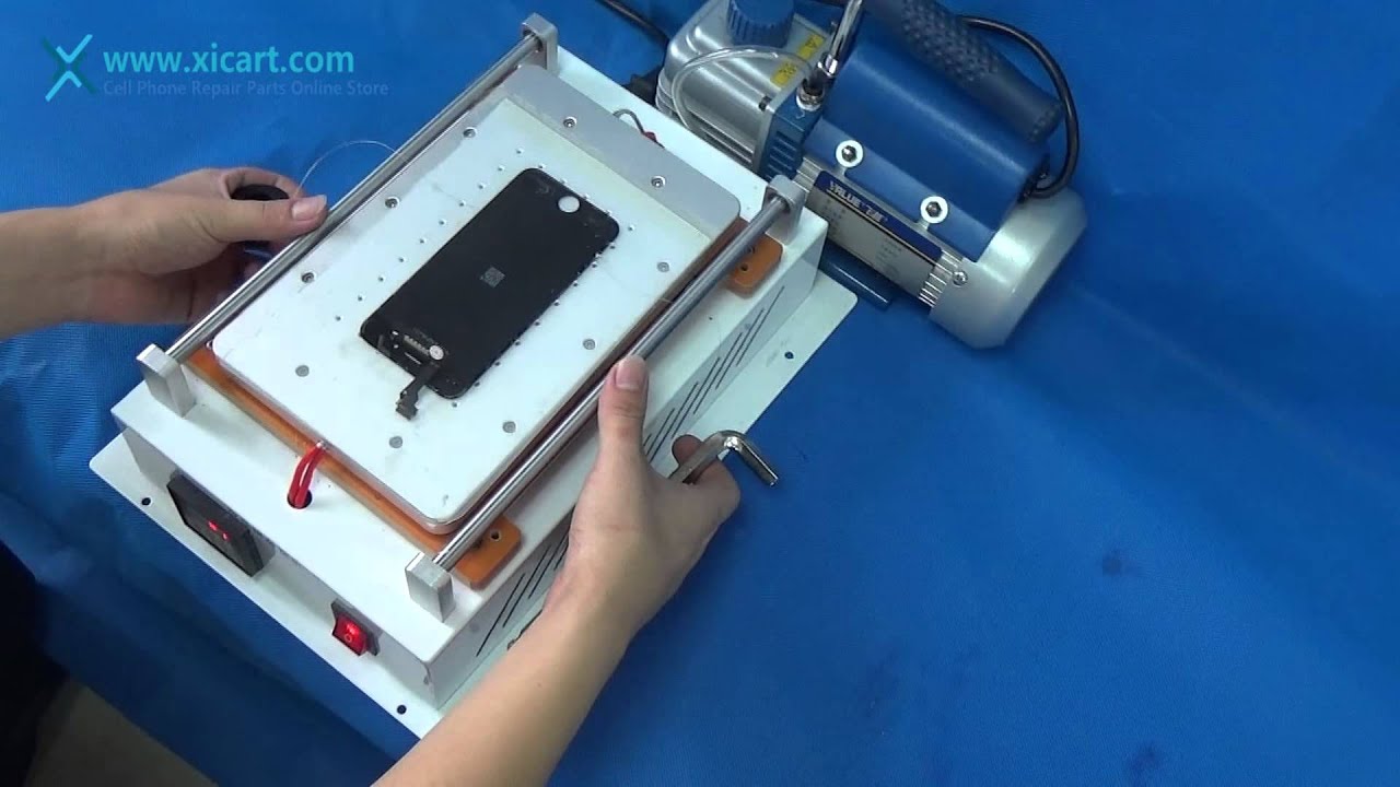 LCD separator Machine for oca refurbishing #ZWX - YouTube