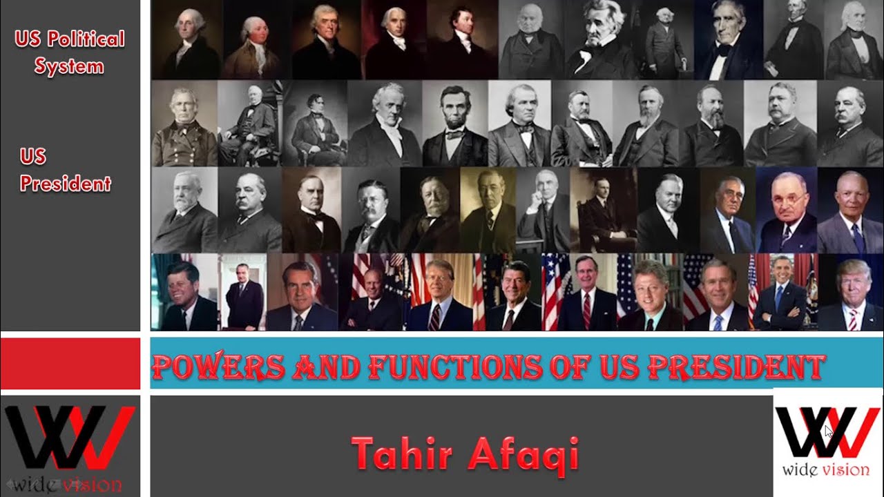 US President | Power and Functions of the US Constitution