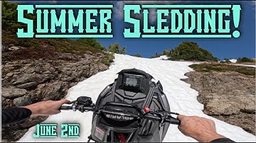 Summer Sledding