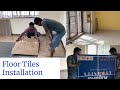 Big Floor Tiles Installation | Kajaria Eternity Tiles