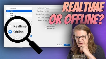 Logic Pro X Realtime or Offline Bouncing? Does It Make A Difference?