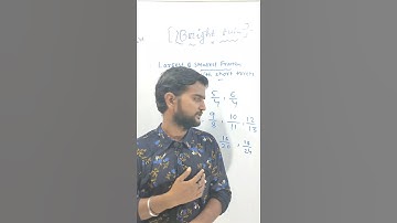 Largest & Smallest fraction with short tricks in 5 seconds #shorts#