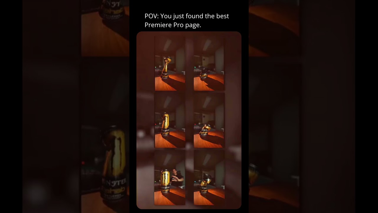 Tthe Soda Crush Effect Using Premierepro