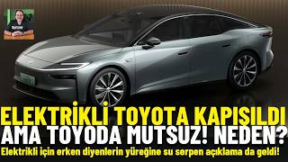 Elektri̇kli̇ Toyota Kapişildi Elektrikli Corolla Gösterildi. Ama Toyoda Mutsuz