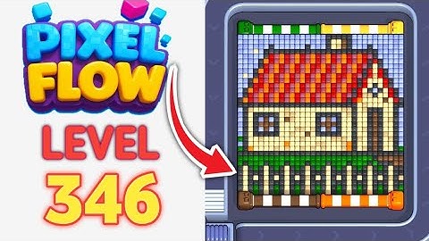 Pixel Flow Level 346 Walkthrough