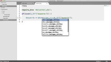 Basic PHP & MySQL Searching HD