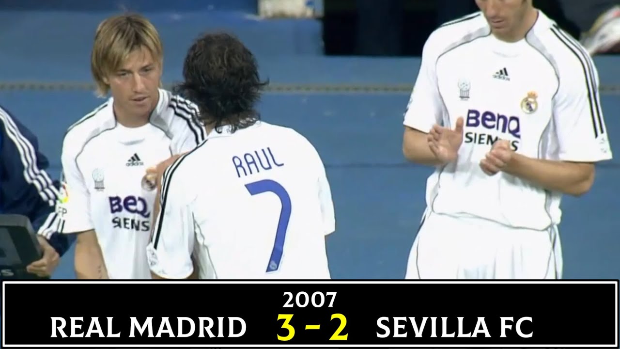 06 07 La Liga Real Madrid Sevilla Youtube