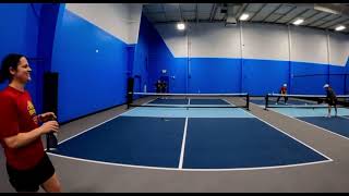 Picklympics 1/7/2023 - PICKLEBALL Steph Jaques/Matt Ouano v Taylor Lindsay/Brian Hickman - part 3
