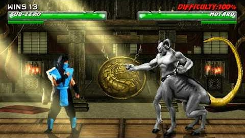 Mortal Kombat Project Solano Edition 2024 - MK1 SUB-ZERO Gameplay Playthrough
