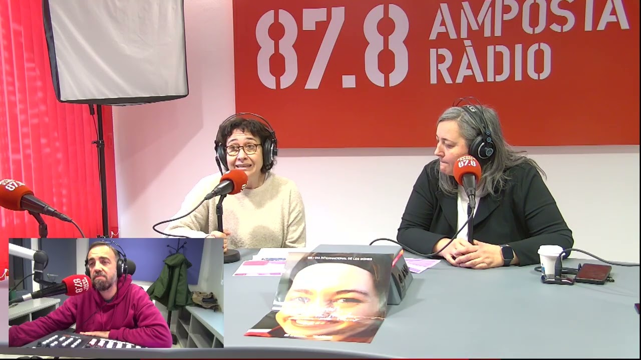 💜 8M a Amposta: Entrevista amb Núria Ferrer i Anna Palacios sobre els actes del Mes de la Dona