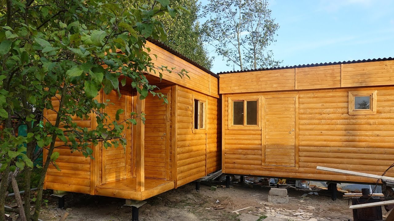 Купить Бытовку Деревянную Под Ключ