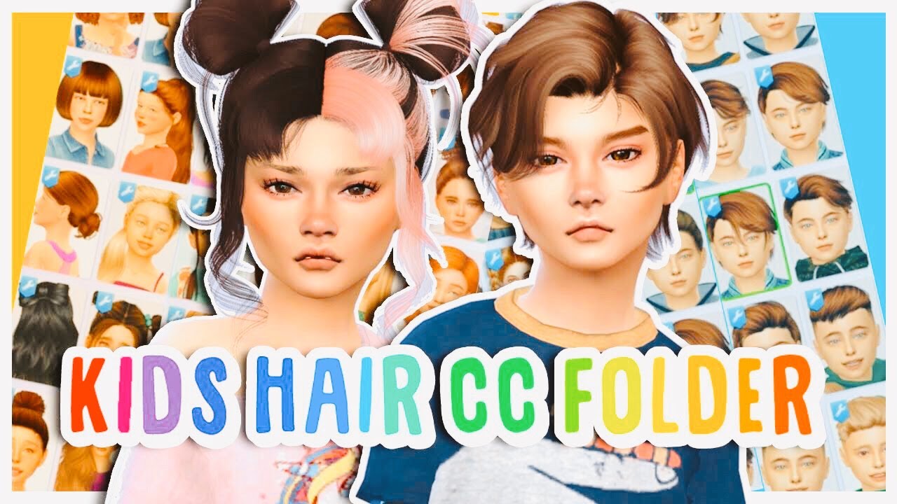 sims 4 mods child hair