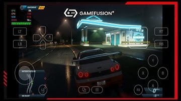 Poco F1 | Gamefusion Emulator | Need for Speed Most Wanted Retextured Max Graphics! | Snapdragon 845