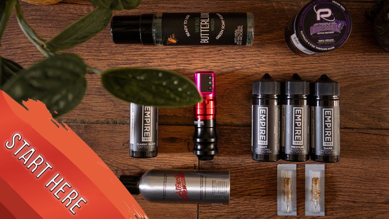 BEGINNER TATTOO SET UP for less than £300