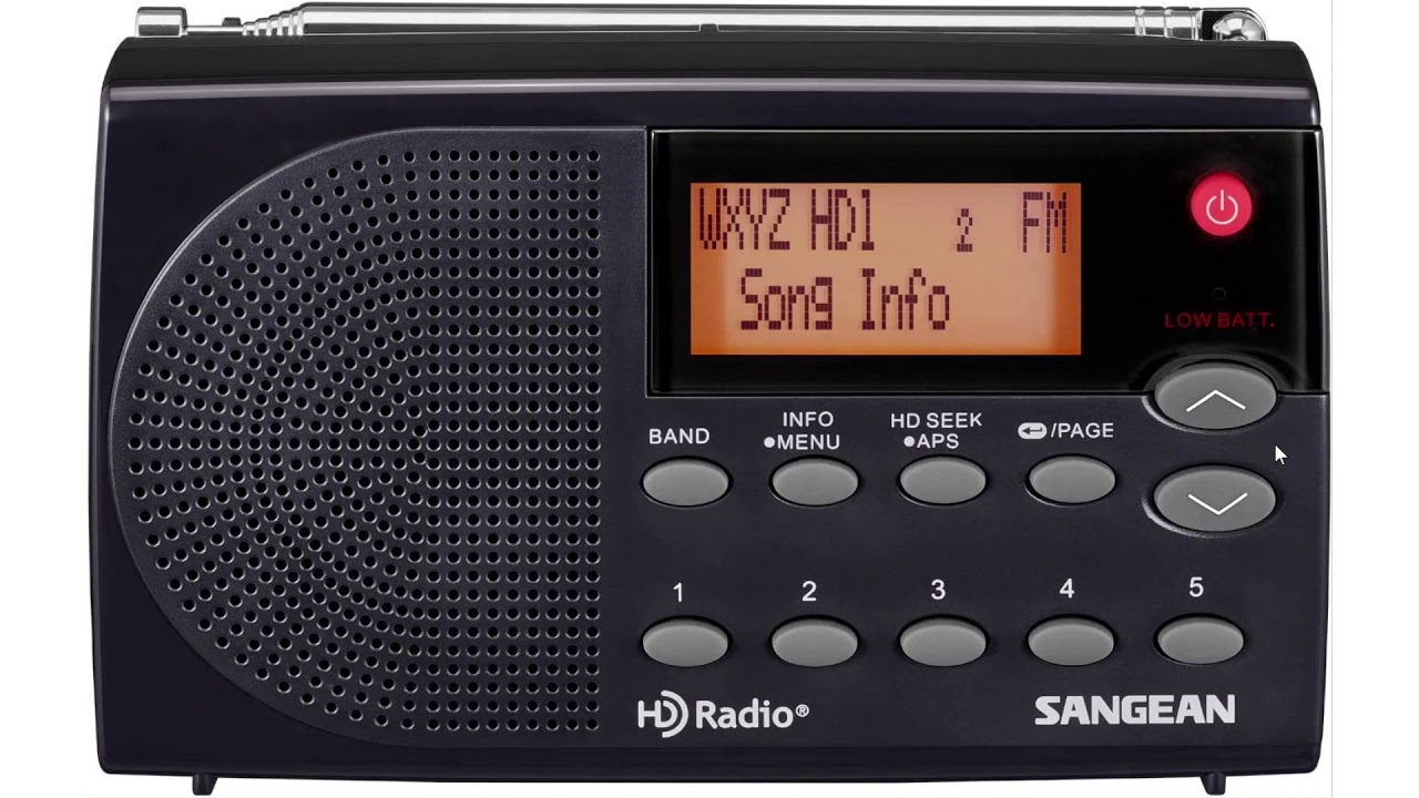 What is HD radio and using the Sangean HDR 14 November 5th 2020 YouTube