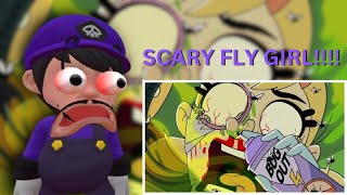 SMG3 Reacts To BUZZKILL! Horror Short Film | SCARY FLY FACE!!!!!!