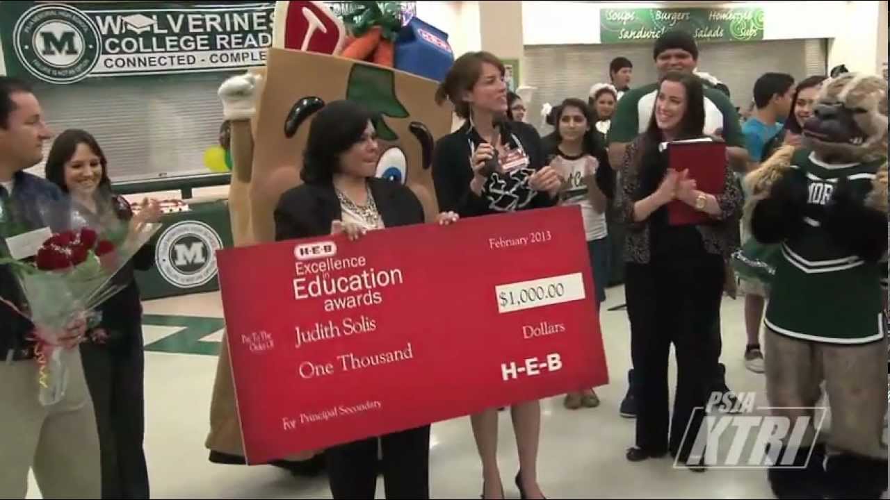 HEB Excellence in Education Award Finalist; Judith Solis