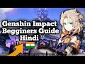 Genshin impact beginner guide  how to play genshin impact  hindi