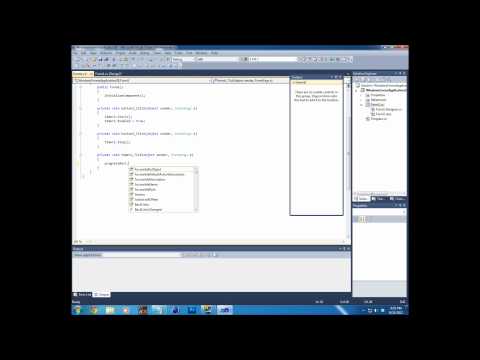 How to use Progress Bars in C# / VB