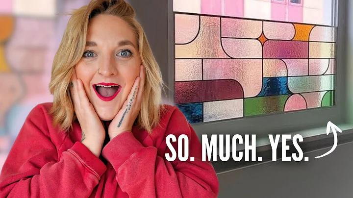 i design & build a MASSIVE Stained Glass Window (Start to Finish!)