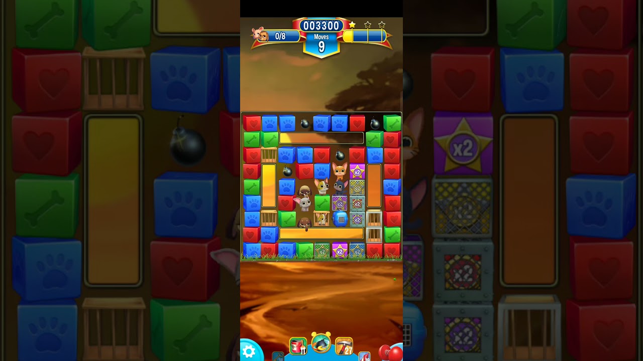 Pet Rescue Saga level 4004 no boosters