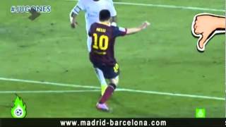 ¿Debió ver Messi roja directa en la falta a Marcelo?