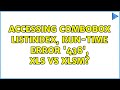 Accessing ComboBox ListIndex, Run-time error '438', xls vs xlsm?