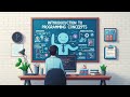 Introduction to Programming Concepts|Part 1