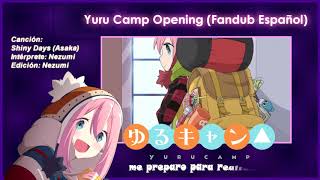 Yuru Camp Opening -Tv Size -「Shiny Days」 by Asaka (Cover Español Latino)