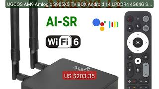 UGOOS AM9 Amlogic S905X5 TV BOX Android 14 LPDDR4 4G64G Supopr... — Hot Deal 2026 | Limited Offer!