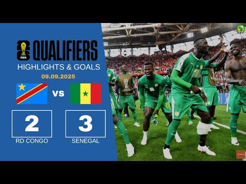 RDC Congo Vs Senegal 2 3 Resume Et Buts Qualifications Coupe Du Monde 2026 