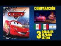 Cars [2006] Comparación de 3 Doblajes Latinos | Original Redoblajes | Español Latino