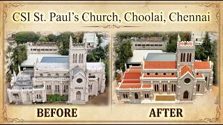 CSI St Paul’s Church, Choolai, Chennai | Restoration by Savani Heritage Conservation |