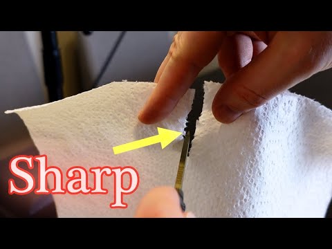 Have you sharpened your knife correctly? FIND OUT